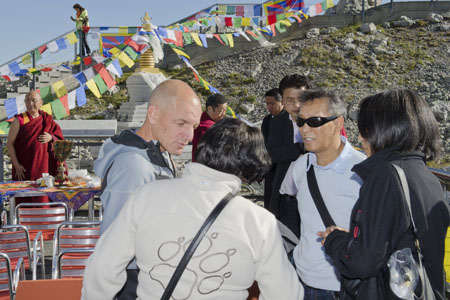 tibet auf dem säntis