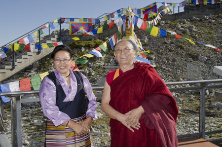 tibet auf dem säntis