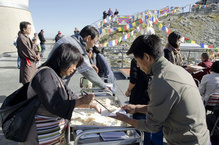 tibet auf dem säntis