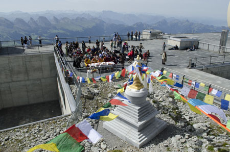 tibet auf dem säntis