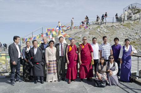 tibet auf dem säntis