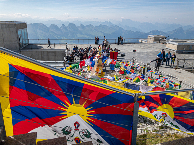 tibet auf dem säntis