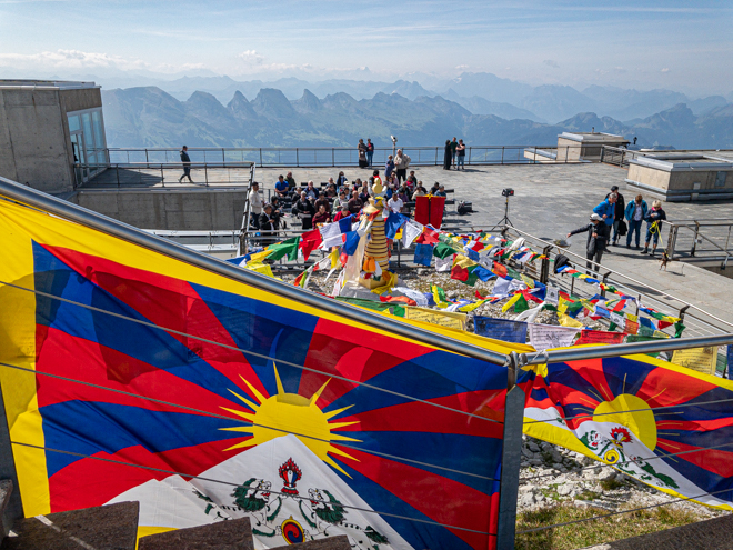 tibet auf dem säntis